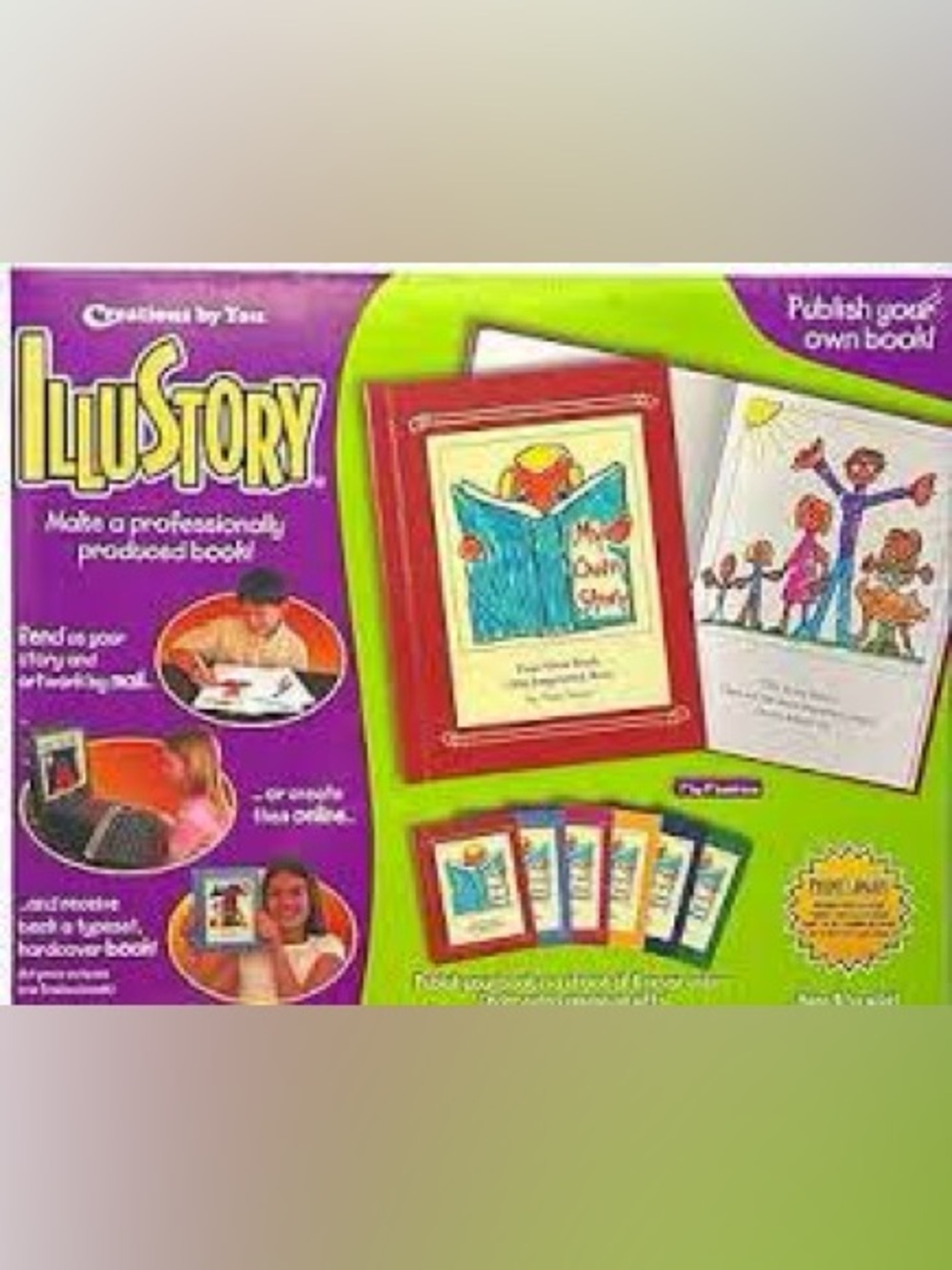 IlluStory Publish Your Story Creations by You Write & Illustrate Your Book NEW